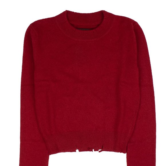 AMIRI Red Classic Cashmere Crewneck Size XS $890 - Picture 2 of 4